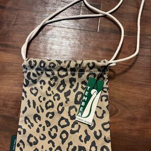 新品 TEMBEA テンベア 巾着POCHETTE【print】LEOPARD タグ付き