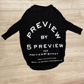 【5PREVIEW】5preview ファイブプレビュー カットソー Tシャツ プラステ購入