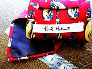 bvr3797! superior article![Karl Helmut] Karl hell m[ Golf ] necktie *