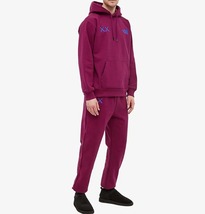 送料無料 新品 THE NORTH FACE XX KAWS スウェット パンツ XS パープル ノースフェイス カウズ 別注 コラボ_画像10