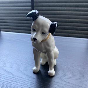 アンティーク　ビクター犬ニッパー　超美品　送料無料　陶器　置物　
