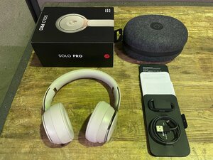 Apple Beats by Dr.Dre Beats Solo Pro Wireless グレー MRJ82FE/A ノイズキャンセリング ヘッドフォン ワイヤレス 展示品