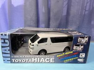 トヨタ ハイエース 1/18スケール ラジコン トイコー TOYOTA HiACE R/C TOYCO
