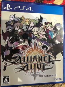 PS4ソフト アライアンス・アライブ HDリマスター 中古