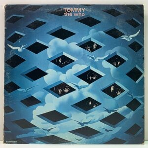 レアな美盤!! 2LP 米オリジナル THE WHO Tommy ('69 Decca DXSW 7205) ザ・フー／トミー US 初版 マルチバー 黒ツヤ 3面見開きジャケ