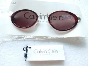  new goods Calvin Klein Calvin Klein sunglasses oval type UV cut made in Japan prompt decision equipped!