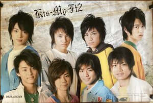 KK-4136■送料無料■Kis-My-Ft2 ジャニーズ 北山宏光 アイドル 歌手 俳優 男性 ポスター 印刷物 レトロ アンティーク/くSUら