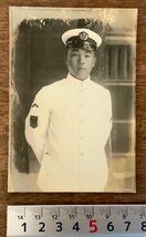PA-9479 ■送料無料■ 旧日本軍 海軍 軍隊 軍人 兵士 軍帽 軍服 記念写真 写真 古写真 印刷物 レトロ アンティーク/くKAら_画像1