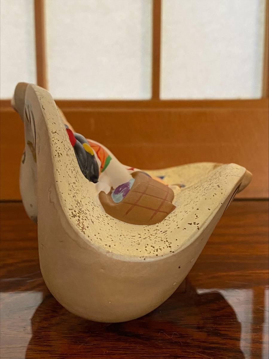 般若面裏絵春画陶製飾り面置物 雅虎拍卖代购