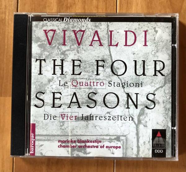 CD-Sep / 独TELDEC / M.Blankestijn・Chamber Orchestra of Europe / VIVALDI_The Four Seasons