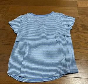 natural laundry ボーダーTシャツ
