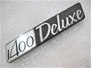 ★希少 1400デラックス 1400Deluxe トヨタ カローラ? スプリンター カリーナ コロナ? ロゴ エンブレム 1点 旧車 中古