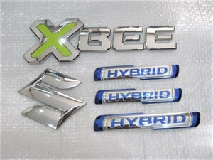 ★希少 クロスビー XBEE スズキ MN71S? ハイブリッド×3 Sマーク エンブレム 旧車 5点 中古