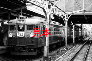 鉄道写真、35ミリネガデータ、04550780012、臨時サヨナラなすの号（165系）、上野駅、1985.03.10、（2856×1894）