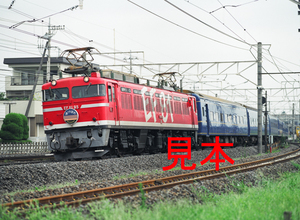 鉄道写真、645ネガデータ、155393170001、EF81-95＋寝台特急あけぼの、JR高崎線、宮原〜大宮、2008.08.21、（4591×3362）