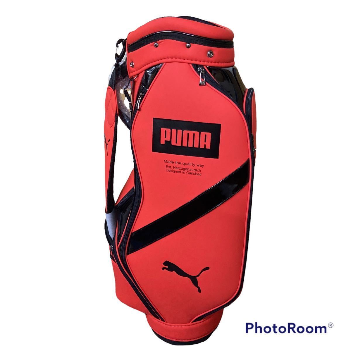 最安値 新品未使用 puma ゴルフキャディバッグESSENTIAL 新品未使用