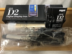 AIVIL アイビル D2 コテ チタンバレル 32mm ヘアアイロン ヘアーアイロン カールアイロン