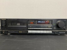 A3　Technics　テクニクス　No.RS-B705　STEREO CASSETTE DECK　ステレオカセットデッキ　オーディオ機器　通電確認済み　現状品_画像1