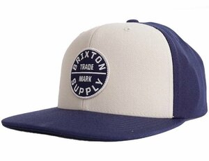 Brixton Oath III Snapback Hat Cap Washed Navy/Safari キャップ