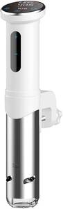低温調理器 LEEL真空調理機 スロークッカー Sous vide 温度制御 ステンレス製 低温 サラダチキン ローストビーフ 温泉卵 料理( ホワイト)