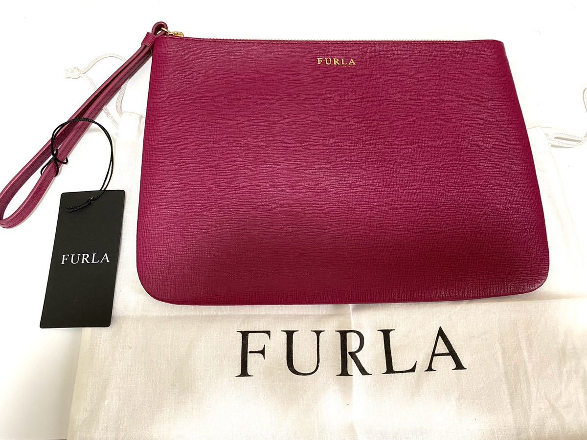 売れ筋新商品 タグ付き新品未使用 フルラ FURUL クラッチバック