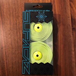 新品　SUPACAZ SUPER STICKY KUSH NEON YELLOW スパカズ　バーテープ　ネオンイエロー