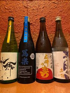 【4本セット】写楽 仙禽 三井の寿 土佐しらぎく 720ml 朝日
