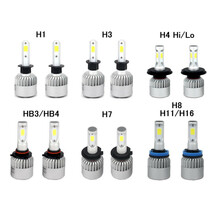 LEDヘッドライト*(X2) フォグランプ H1 H3 H4 H7 H8/H11/H16 HB3 HB4 DC12V 72W 8000ルーメン 6500K ホワイト 2本セット 30日保証_画像6