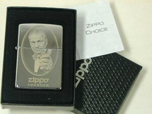 2007年製 Zippo Founder 創業者 GGB サイン（両面）USA直輸入#250 ブレイズデル