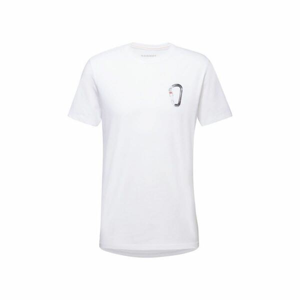 MAMMUT マムート 半袖Ｔシャツ スローパー Tシャツ ホワイト(白) 1017-00995 メンズ３サイズ 新品