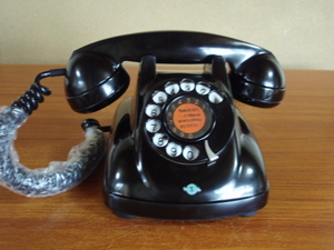 ●昭和の4号黒電話●整備済み　光回線可/モジュラー仕様　1977