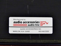 山口)オーディオアクセサリーズ パッチ盤 パッチベイ コネクタパネル audio accessories audio-line【現状品】 ▲BIZ2308UK JE25C_画像10