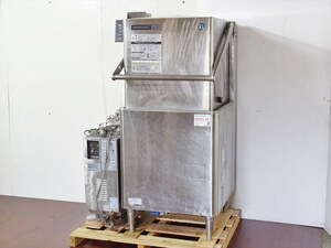 山口)ホシザキ 業務用食器洗浄機 JW-500F型 ガスブースター WB-11KH-500 2010年製 単相100V 西日本専用(60Hz) ▲BIZ2193UK JC07C