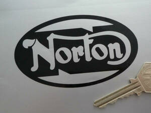 送料無料 海外　NORTON ノートン ステッカー シール 100_60mm