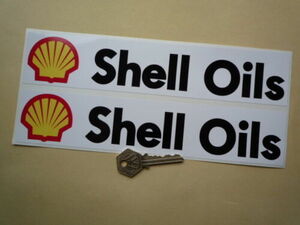 海外　送料無料　Shell Oils ステッカー シール 265mm