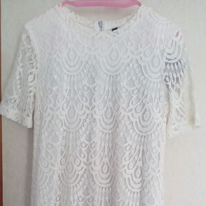 H&M レース風ワンピース