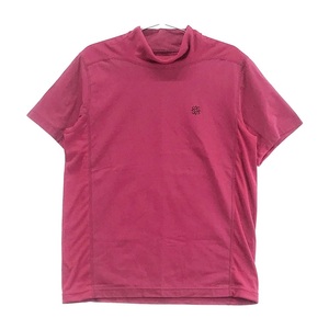 【1円】ST ANDREWS セントアンドリュース ハイネック半袖Tシャツ ピンク系 L [240001646320] メンズ