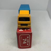 トミカ　日本製　赤箱　74 三菱　ふそう　コンテナトラック　当時物　絶版_画像3