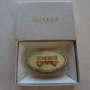 未使用・WAKO・携帯用リップクリームケースです。（箱有り）レディース・婦人。