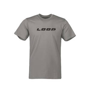 ループ Loop ロゴ Tシャツ ダーク グレイ US-S 