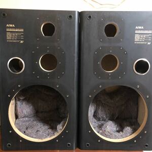  adventure price!AIWA Aiwa speaker system SX-S777 for enclosure BOX only pair.