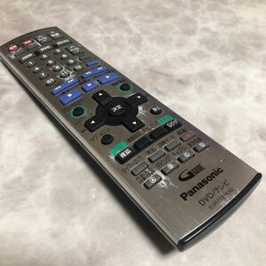 冒険価格！パナソニックPanasonic DVD テレビ G-GUIDE EUR7721KX0 リモコン 動作品。