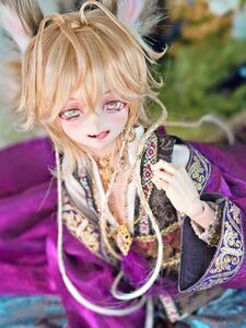 +sealand+ カスタムヘッド パテ盛り ddh-09sw+手描きアイ+口内パーツ*2+舌パーツ