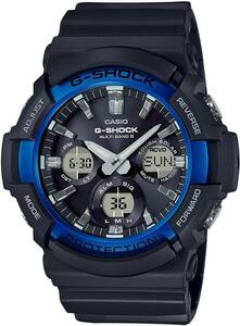 CASIO Casio wristwatch G-SHOCKji- shock radio wave solar GAW-100B-1AJF Tough Solar hole teji black 