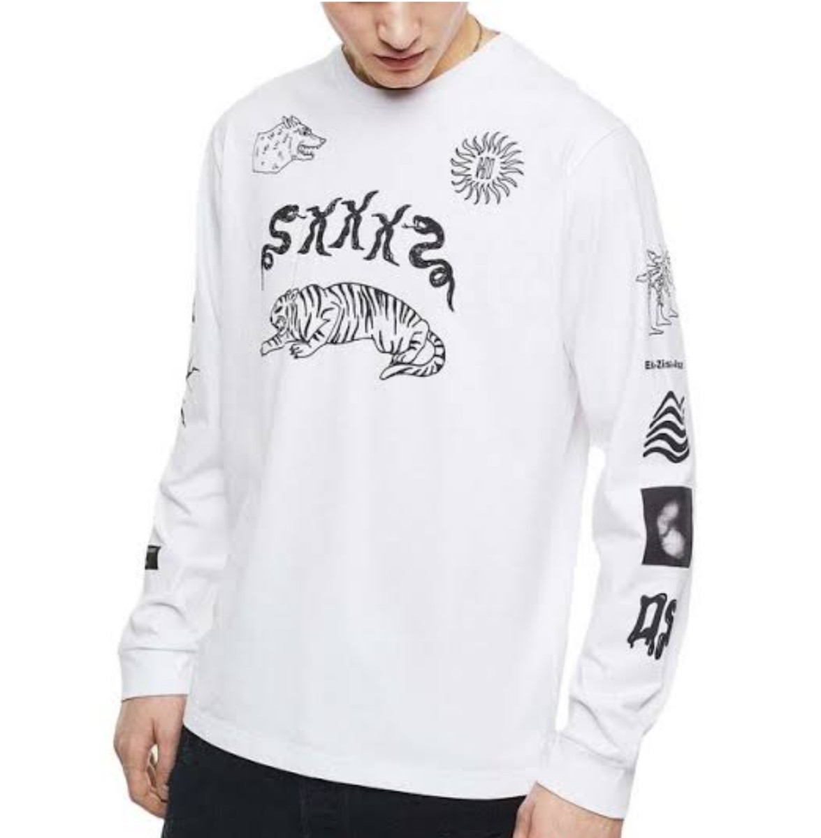 ディーゼル 長袖Tシャツ 1422 ブラック Mサイズ 新品タグ付 | www