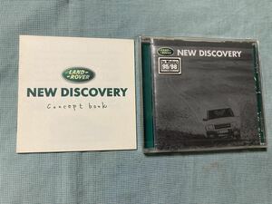 LAND ROVER ランドローバー NEW DISCOVERY CD-ROM コンセプトブック付