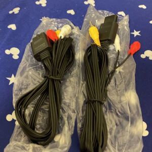 2個セット 映像ケーブル ゲームキューブ、スーパーファミコン、ニンテンドー64