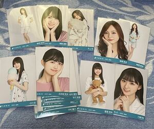 乃木坂46生写真　夏パジャマ　まとめ売り　23枚セット