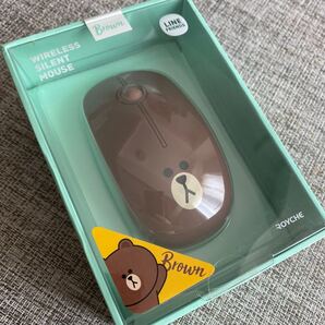 新品未開封! Bluetoothマウス ワイヤレス マウス ラインフレンズ ブラウン