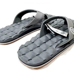 VOLCOM ボルコム V0811520LGR① メンズ US11 29cm ビーチサンダル Sandals グレー色 大きい靴 キングサイズ ヴォルコム 新品 即決 送料無料の画像4